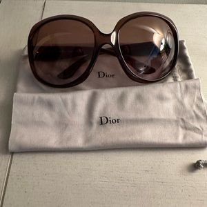 Dior sunglasses with minor scratches
